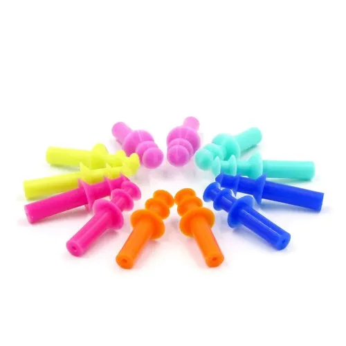 Colorful Silicone Swimming Earplugs for Kids - hearing protection China manufacturer
