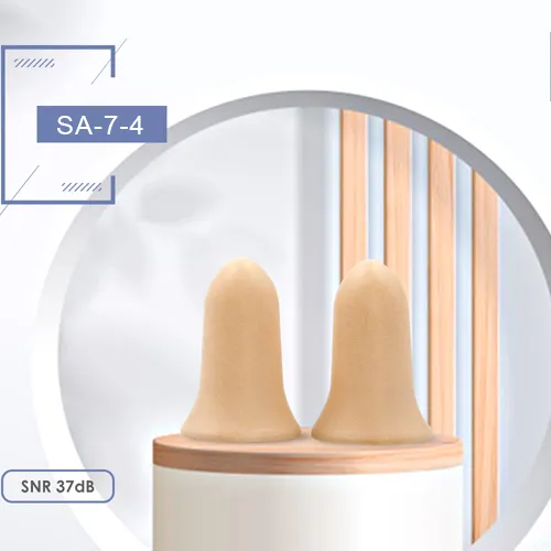 Bell Shape Slow Rebound Foam Ear Plugs - hearing protection China manufacturer